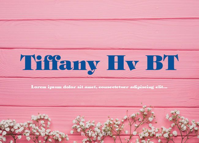 Tiffany Hv BT example